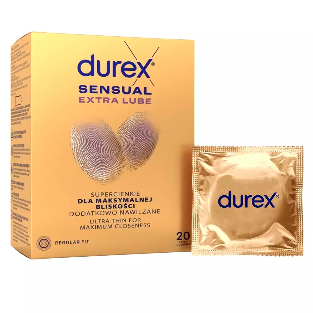 DUREX kondómy Sensual Extra Lube 20 ks DUREX kondómy Sensual Extra Lube 20 ks