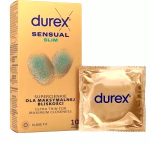 DUREX kondomy Sensual Slim 10 ks