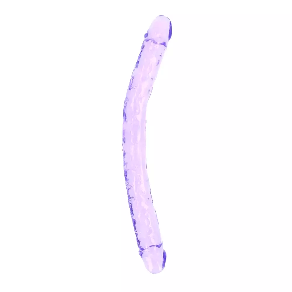 Realrock Obojstranné dildo 45 cm - fialové Realrock Obojstranné dildo 45 cm - fialové