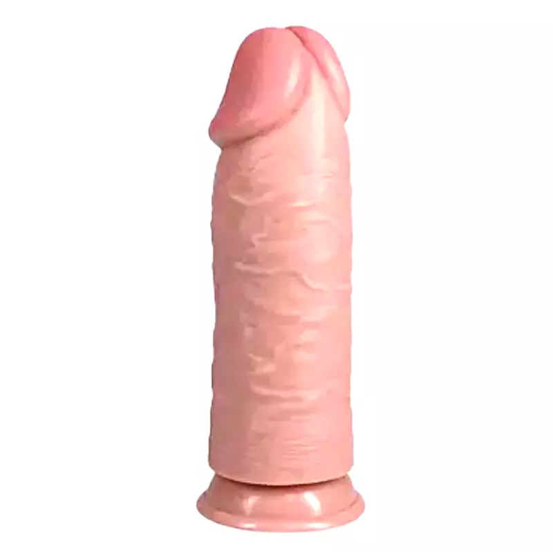 RealRock Extra Thick dildo 23 cm - telové RealRock Extra Thick dildo 23 cm - telové