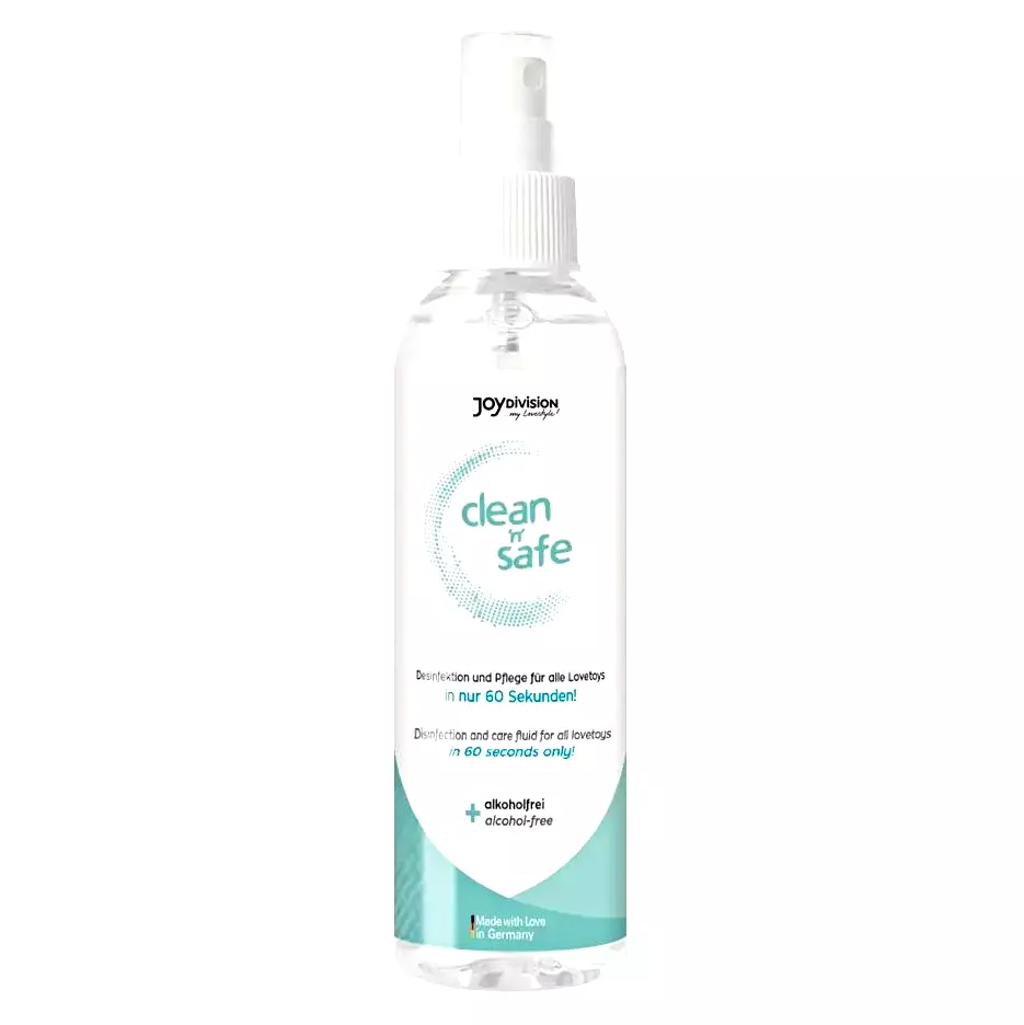 Joydivision clean´n´safe Dezinfekčný prípravok 100 ml Joydivision clean´n´safe Dezinfekčný prípravok 100 ml