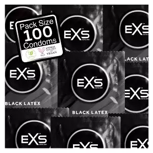 EXS Black Latex kondómy 100 ks