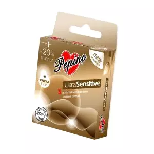 Pepino kondómy Ultra Sensitive - 3 ks