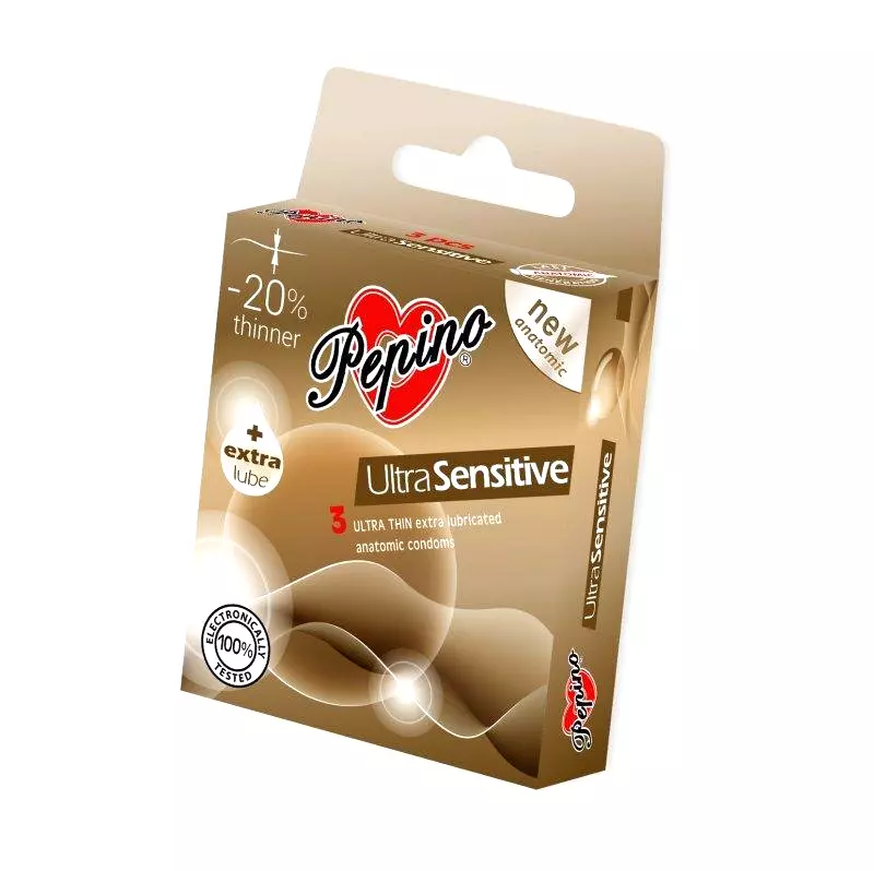 Pepino kondómy Ultra Sensitive - 3 ks Pepino kondómy Ultra Sensitive - 3 ks
