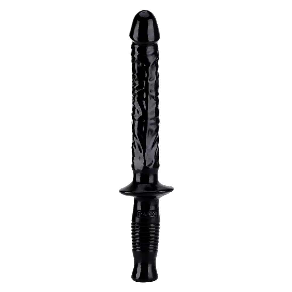 Get Real The Manhandler dildo s rukoväťou - čierne Get Real The Manhandler dildo s rukoväťou - čierne