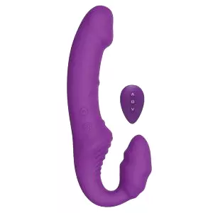 Designer Edition Nymphea vibrační Strap-On - fialový