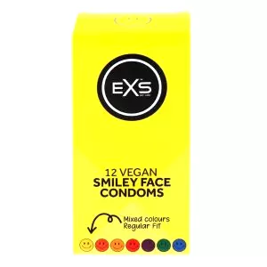 EXS Smiley Face Regular kondomy 12 ks
