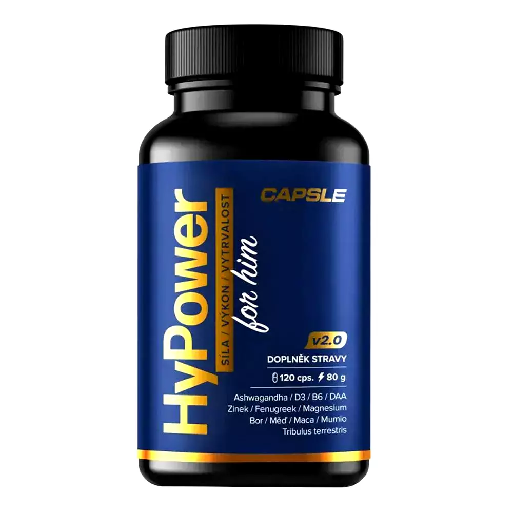 HyPower for him 2.0 - 120 tbl - potravinový doplněk HyPower for him 2.0 - 120 tbl - potravinový doplněk