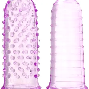 ToyJoy Návleky na prst - fialové