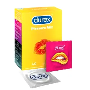 DUREX Pleasure MIX kondómy 40 ks