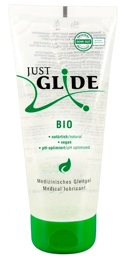 Just Glide BIO Lubrikačný gél 200 ml Just Glide BIO Lubrikačný gél 200 ml