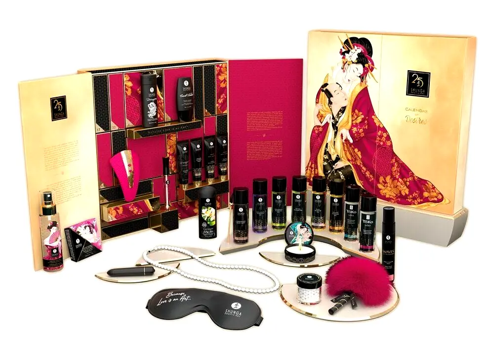 Shunga Exclusive 25-th anniversary desires calendar Shunga Exclusive 25-th anniversary desires calendar