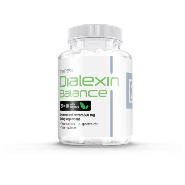 Zerex Dialexin Balance 660 mg pre diabetikov 50 + 10 kapsúl
