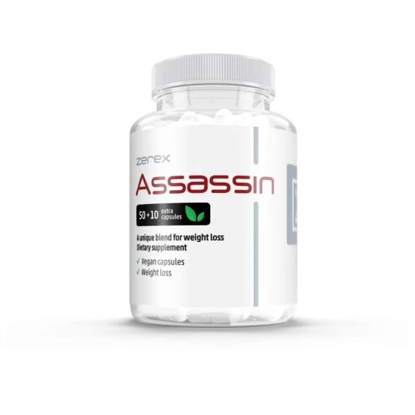 Zerex Assassin na podporu chudnutia 50 + 10 kapsúl