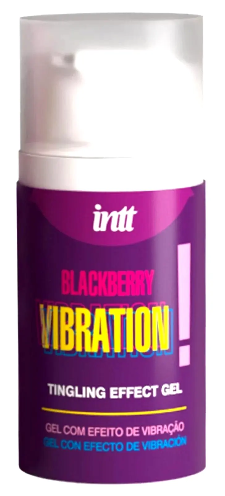 intt Vibration Black berry Stimulačný gél 15 ml intt Vibration Black berry Stimulačný gél 15 ml