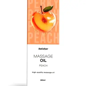 Satisfyer masážní olej Peach 250 ml
