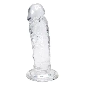 Alive Majestic Jelly dildo 15 cm transparentní