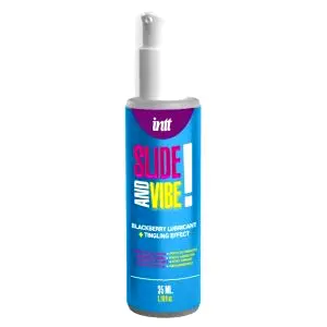 intt Slide and vibe! Lubrikační gel s vibračními účinky 35 ml