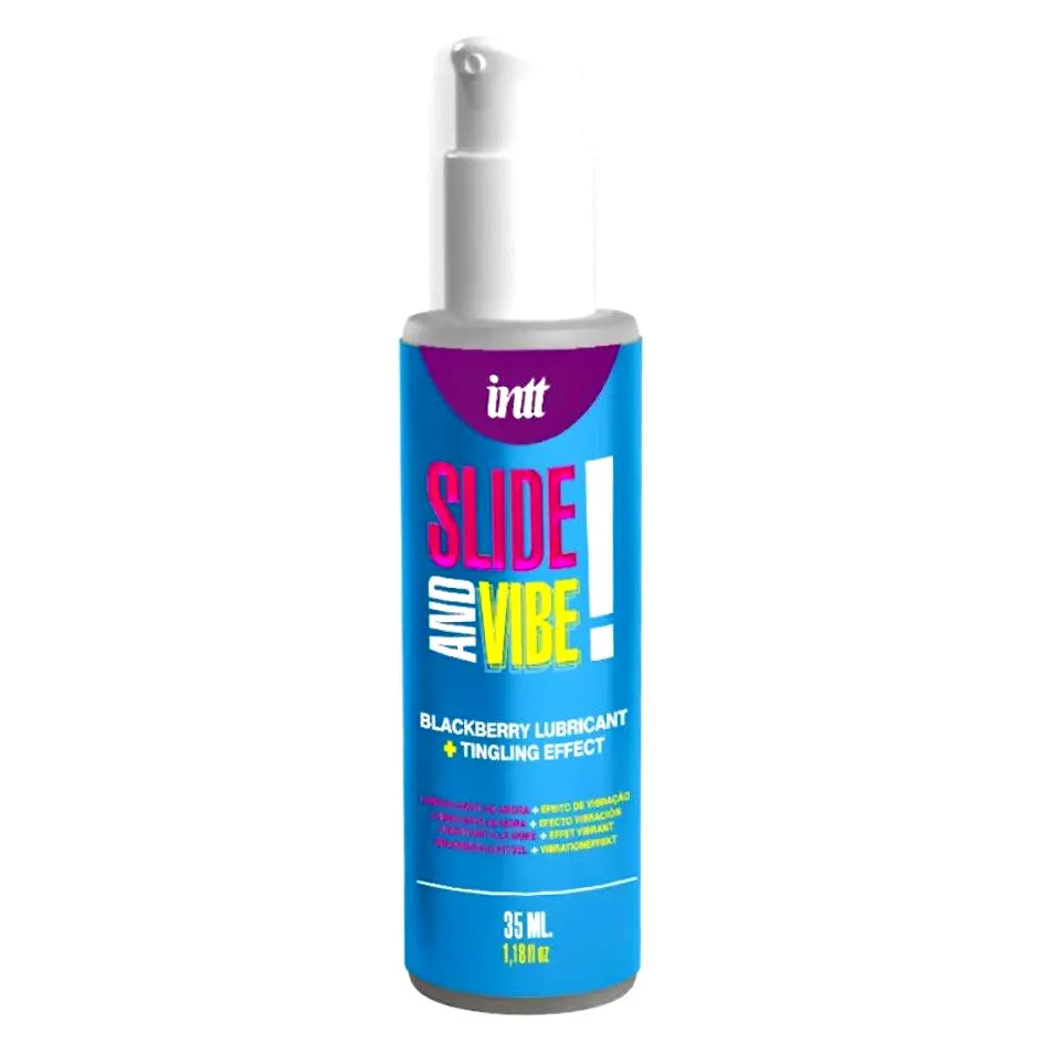 intt Slide and vibe! Lubrikační gel s vibračními účinky 35 ml intt Slide and vibe! Lubrikační gel s vibračními účinky 35 ml