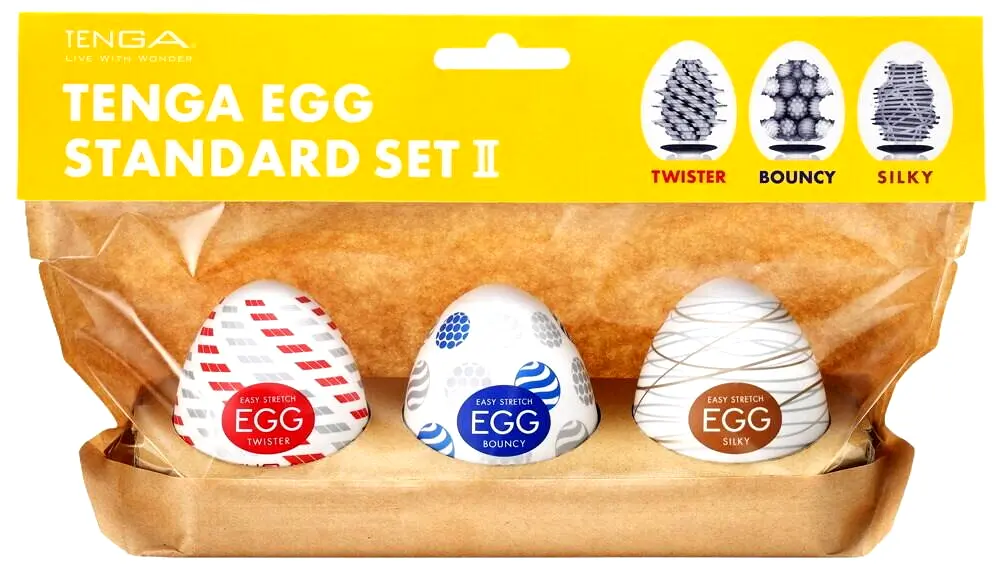 TENGA Egg masturbátory Standard set 2 TENGA Egg masturbátory Standard set 2