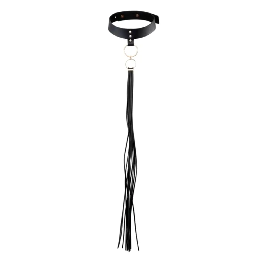 Bijoux Indiscrets - Maze Tassel Chocker Black Bijoux Indiscrets - Maze Tassel Chocker Black