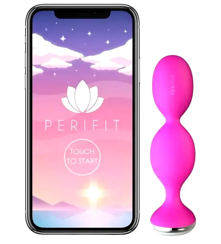 Perifit App controle pelvic floor trainer Pink Perifit App controle pelvic floor trainer Pink