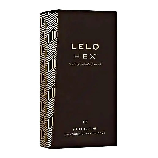 Lelo HEX respect XL kondómy 12 ks Lelo HEX respect XL kondómy 12 ks