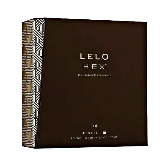 Lelo HEX respect XL kondómy 36 ks Lelo HEX respect XL kondómy 36 ks
