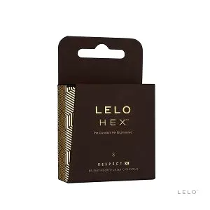 Lelo HEX respect XL kondómy 3 ks