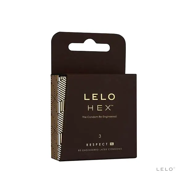 Lelo HEX respect XL kondómy 3 ks Lelo HEX respect XL kondómy 3 ks