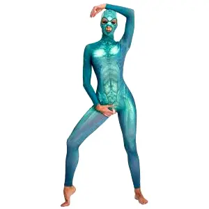 Beasty Cocks Jumpsuit - mimozemšťanka L/XL