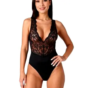 Passion EVALIE body - čierne XL