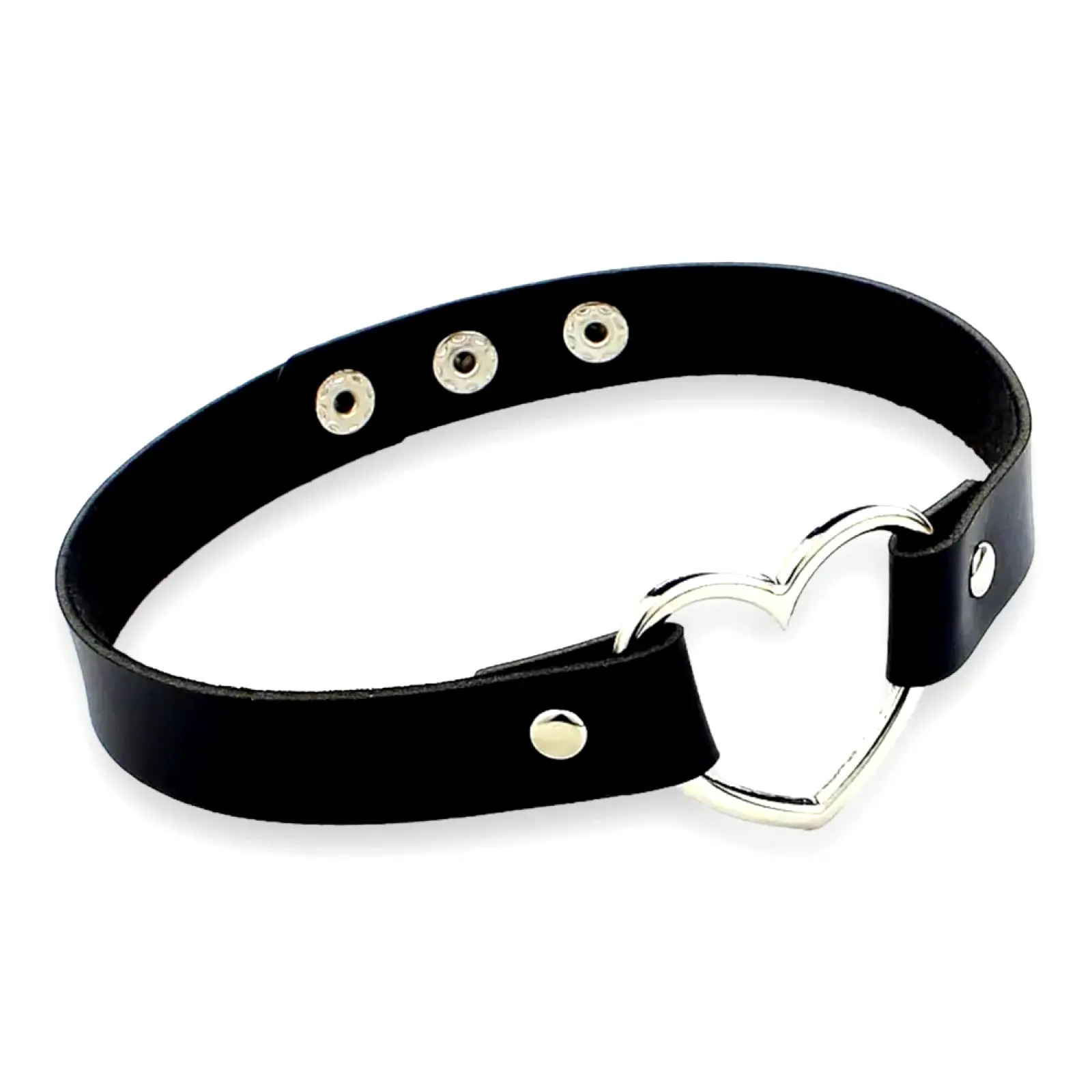 Kinky Pleasure Punk style choker Black Kinky Pleasure Punk style choker Black