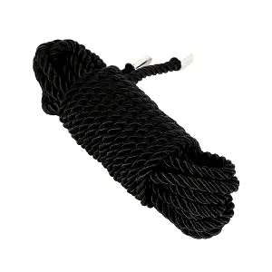 BASIC X bondážne lano z polypropylénu 10 m čierne