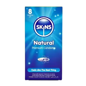 SKINS kondomy Natural 8 ks