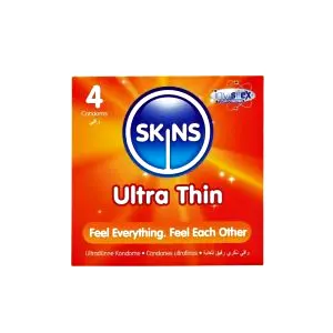 SKINS kondomy Ultra thin 4 ks
