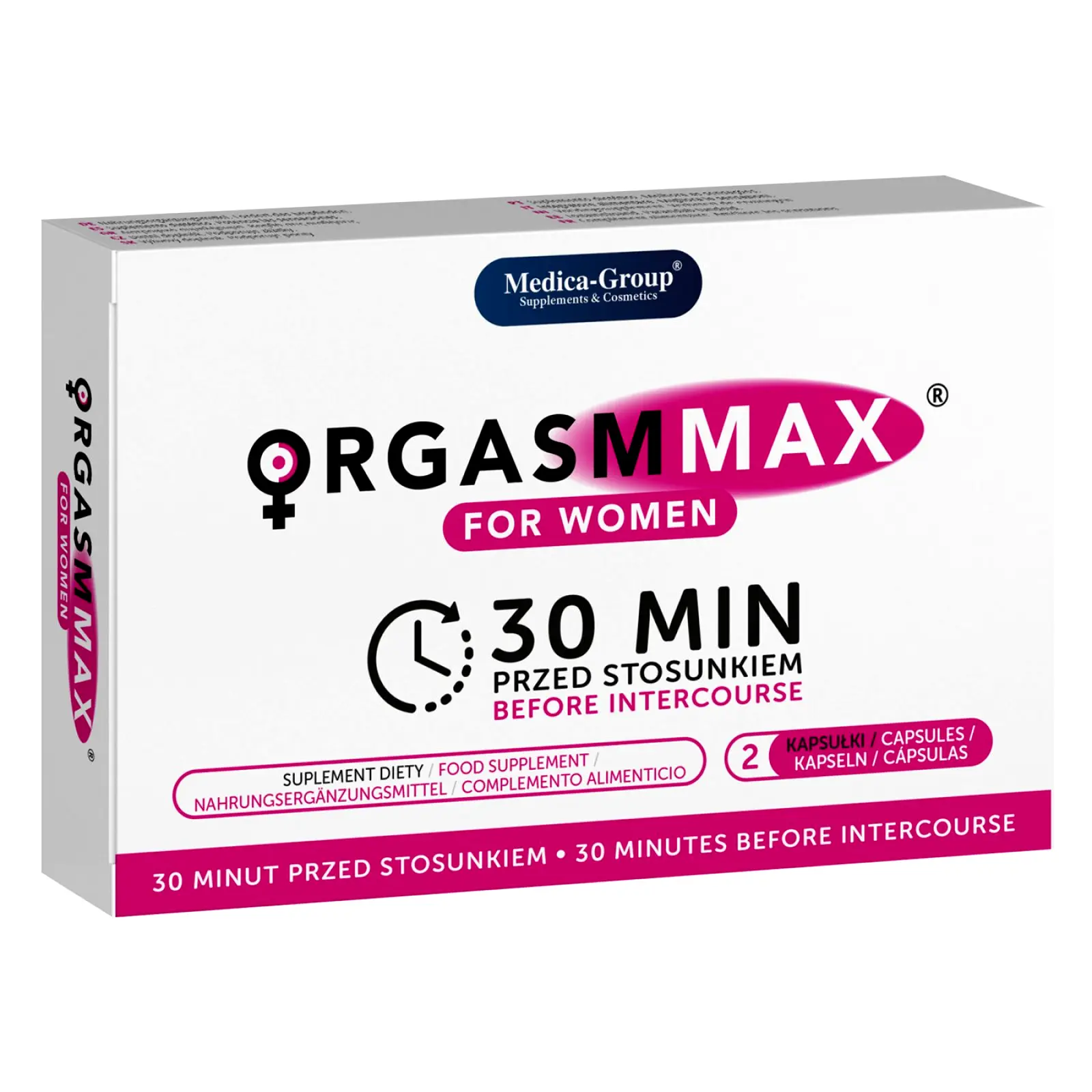 Medica-group Orgasm Max For Women 2 kapsle (doplněk stravy) Medica-group Orgasm Max For Women 2 kapsle (doplněk stravy)