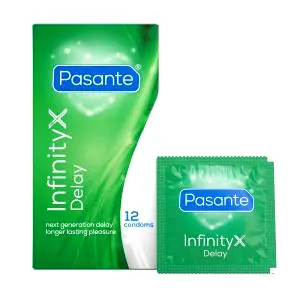 Pasante kondomy Infinity X Delay 12 ks