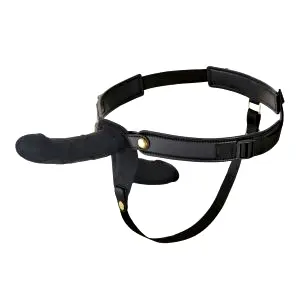 Hidden Desire Double vibrační strap-on černý