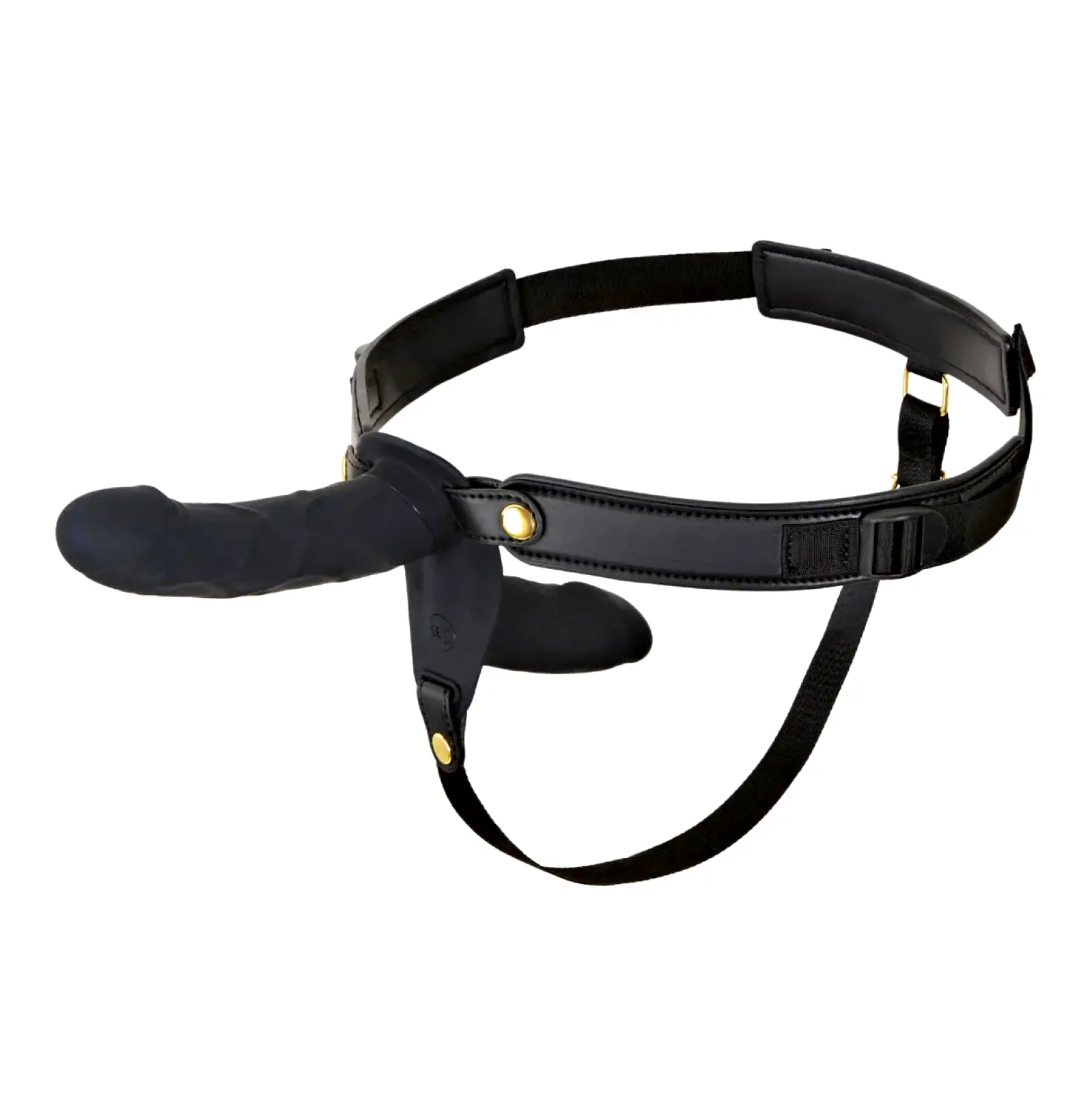 Hidden Desire Double vibrační strap-on černý Hidden Desire Double vibrační strap-on černý