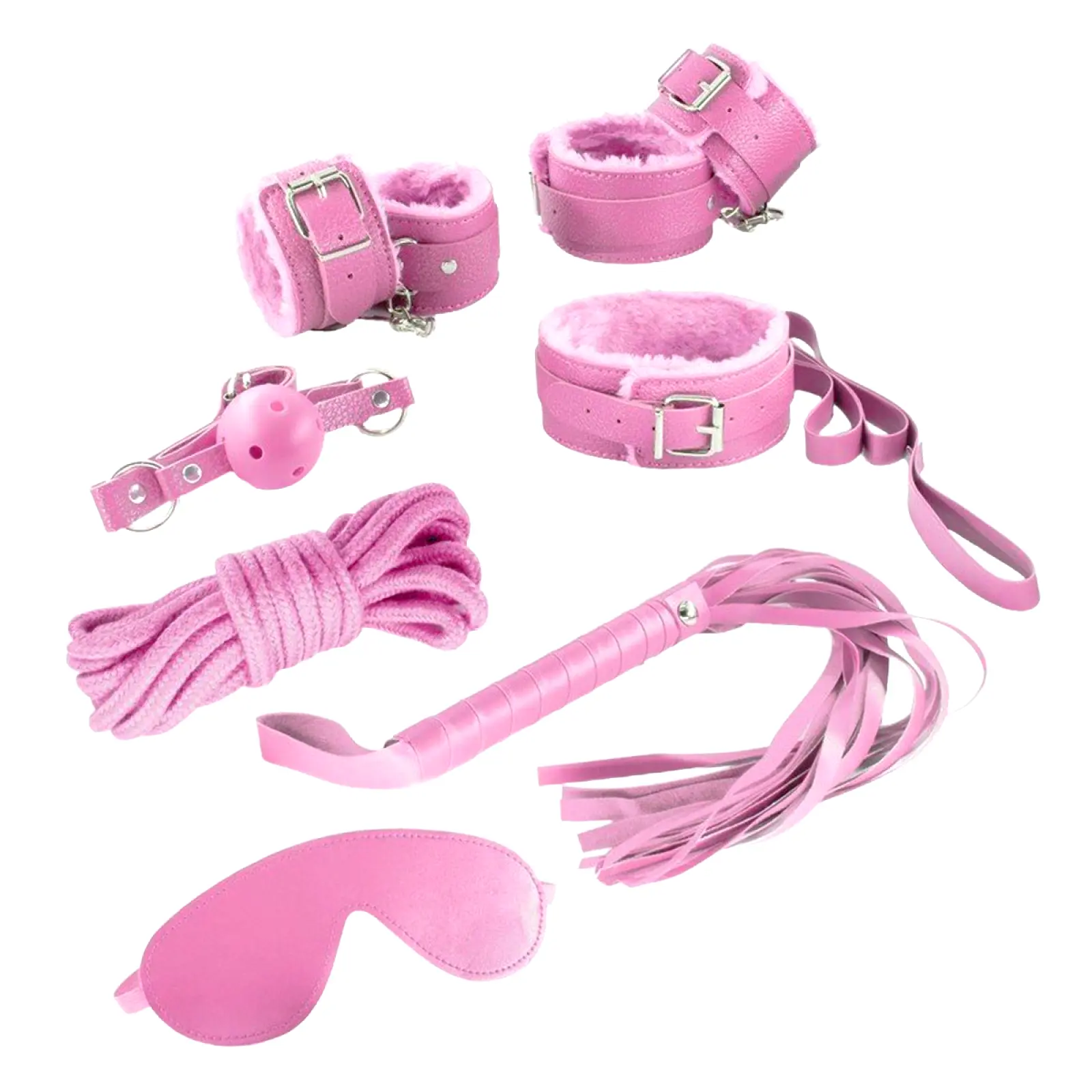 Crushious BDSM set 8 ks - růžový Crushious BDSM set 8 ks - růžový
