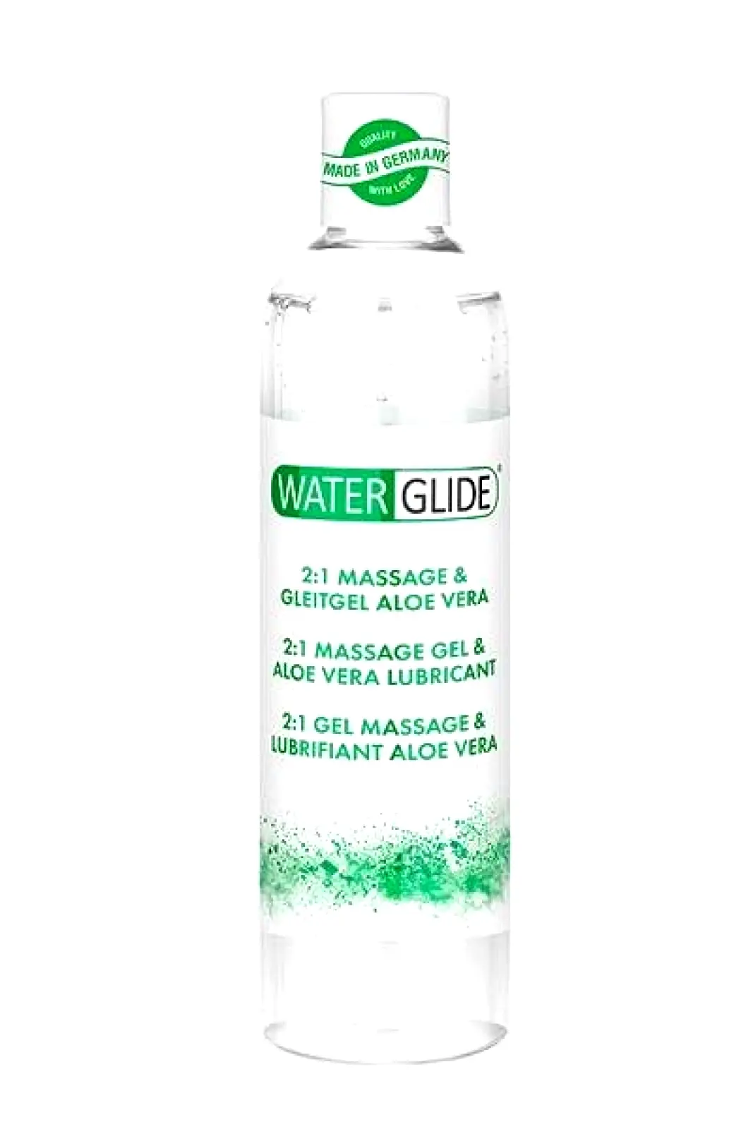 Waterglide Masážny a lubrikačný gél 2 v 1 Aloe Vera 300 ml Waterglide Masážny a lubrikačný gél 2 v 1 Aloe Vera 300 ml