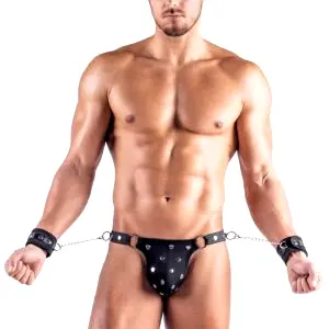 Svenjoyment Tanga s druky a pouty XXL