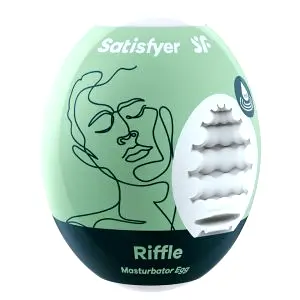 Satisfyer Masturbátor Egg Single riffle