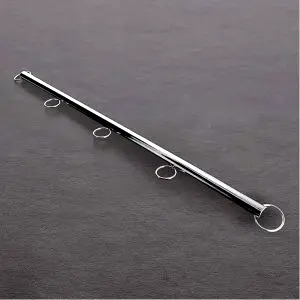 Steel by Shots tyč s očkami 76 cm - strieborná