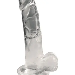 BASIC X Rocco transparentný penis s prísavkou M