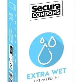 Secura kondómy Extra Wet 12 ks