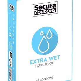 Secura kondómy Extra Wet 48 ks