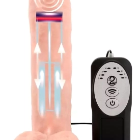 Medical silikónový realistický pulzátor 21 cm
