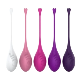 Set of 5 Kegel Balls sada na posilování pánevního dna